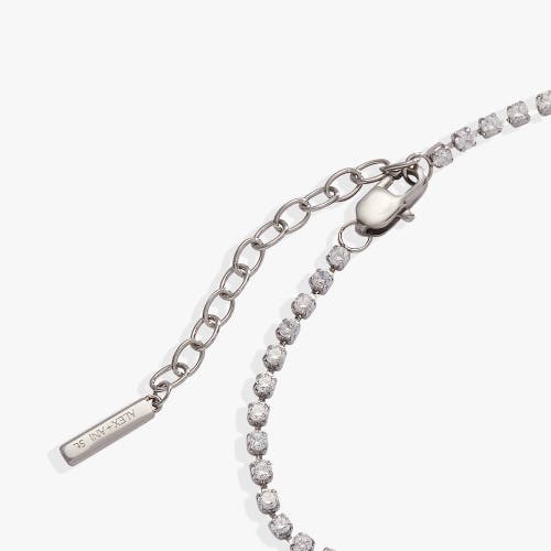 Alex And Ani Mama Tennis Bracelet In Silver
