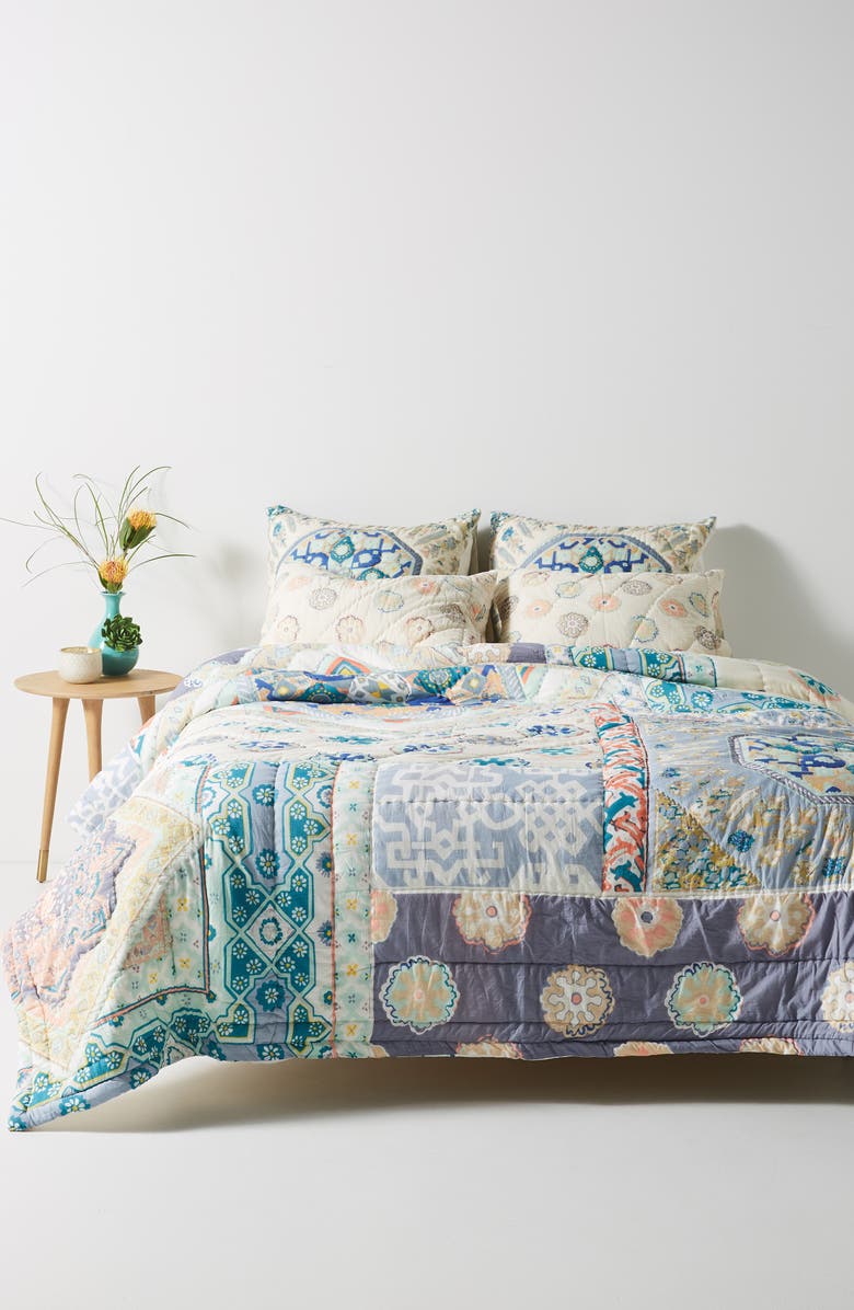 Anthropologie Home Ponsonby Reversible Quilt, Alternate, color,