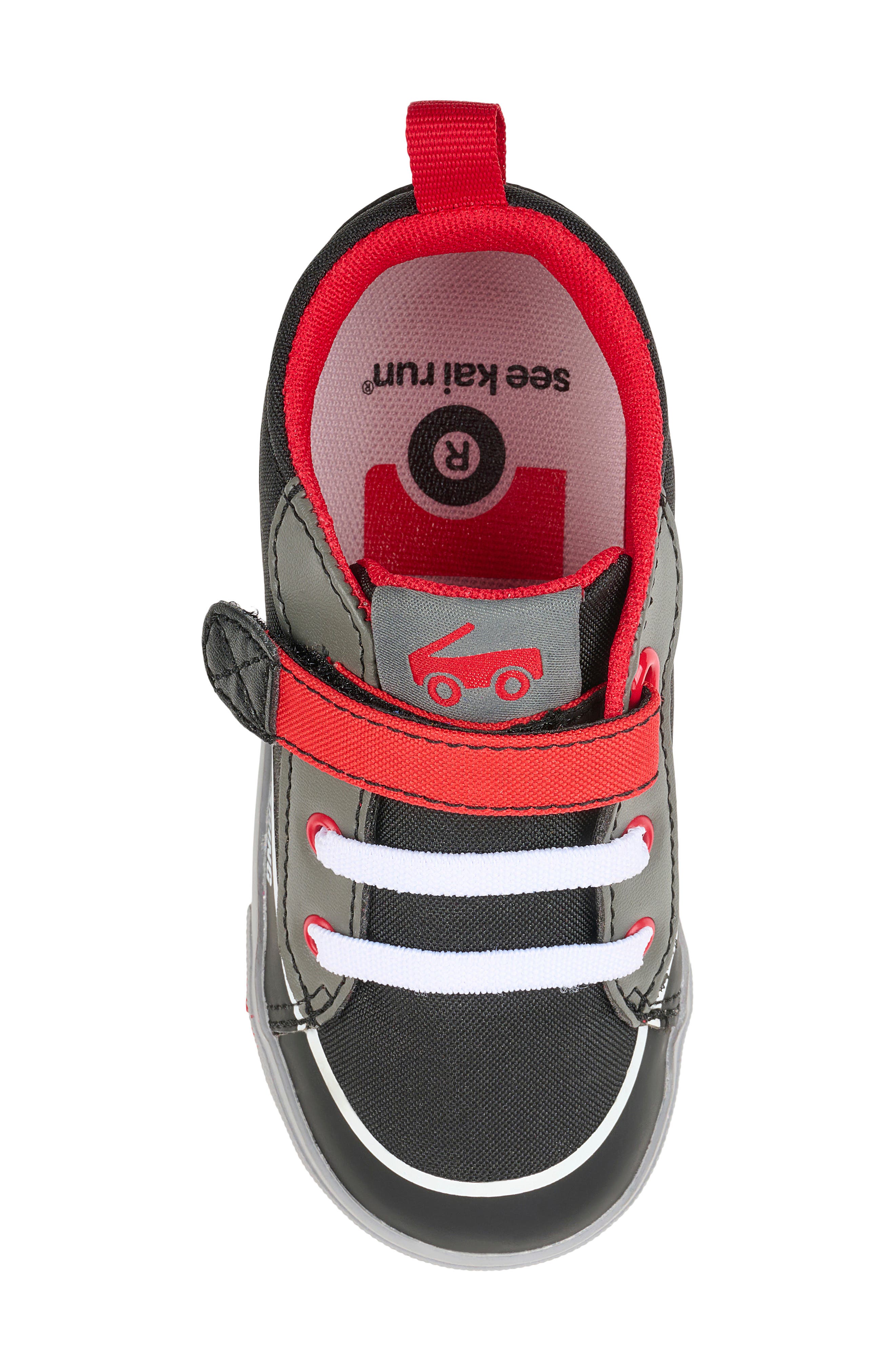 Kids' Stevie DLX Sneaker, Alternate, color, RACER BLACK