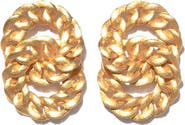 ZARUX Twin Circle Earrings