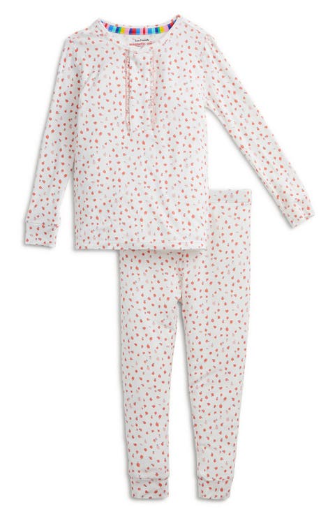Apple Blossom Ruffle Magnetic Pajamas