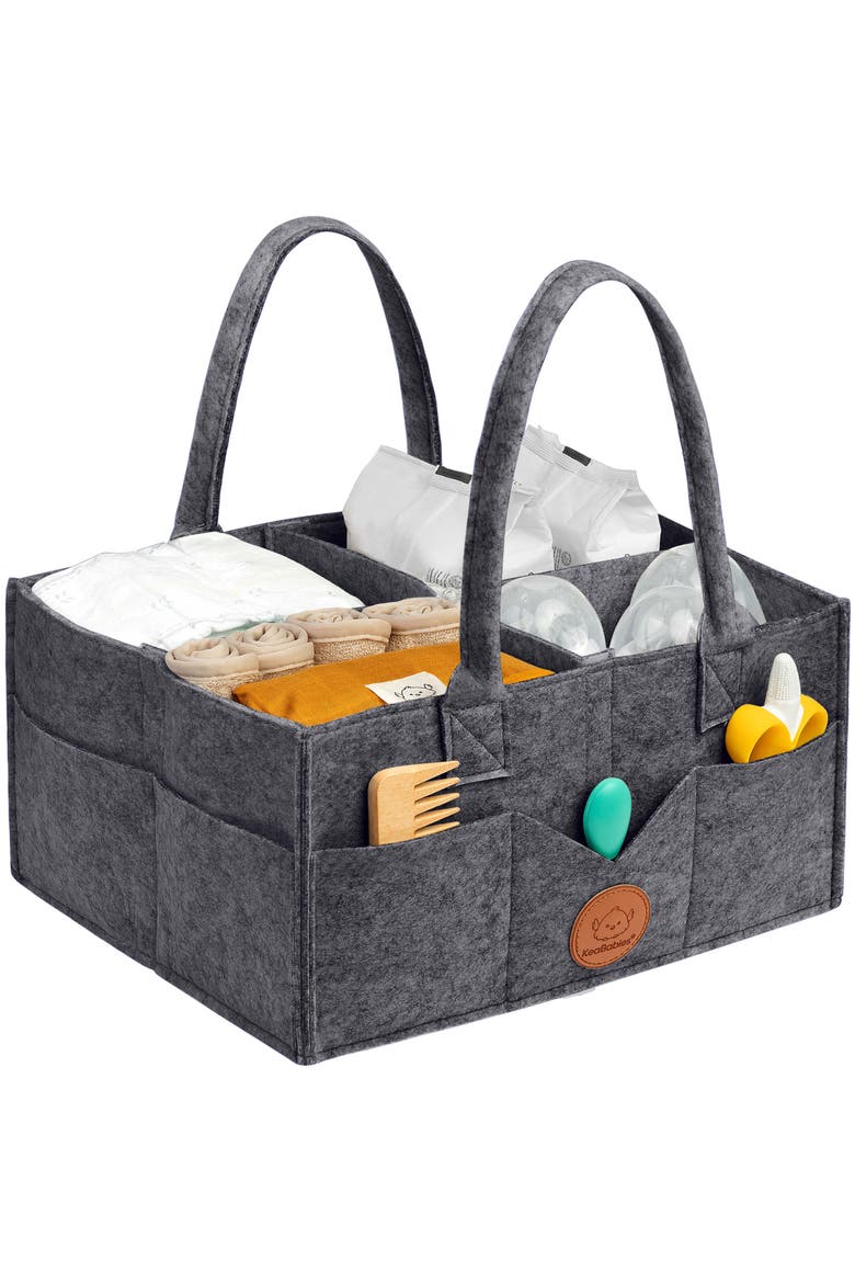 Original 2.0 Diaper Caddy, Main, color, Mystic Gray