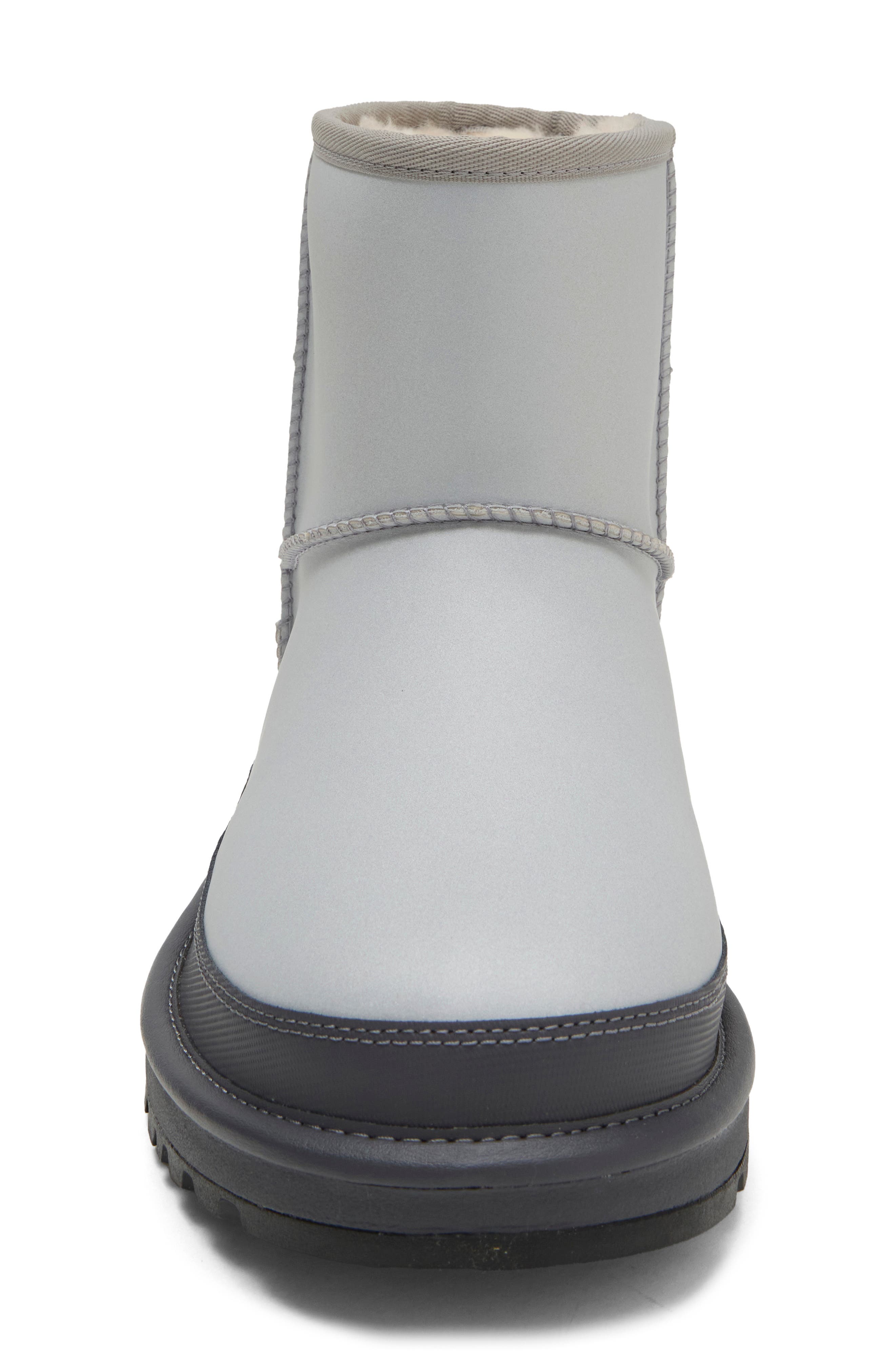 Classic Mini Reflective Leather Boot