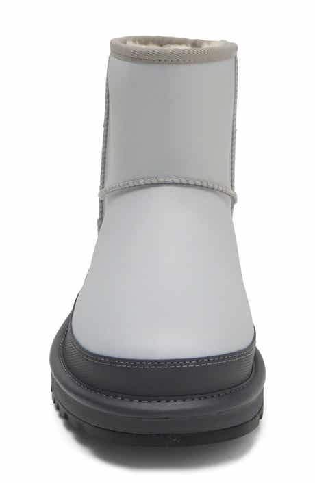 Classic Mini Reflective Leather Boot