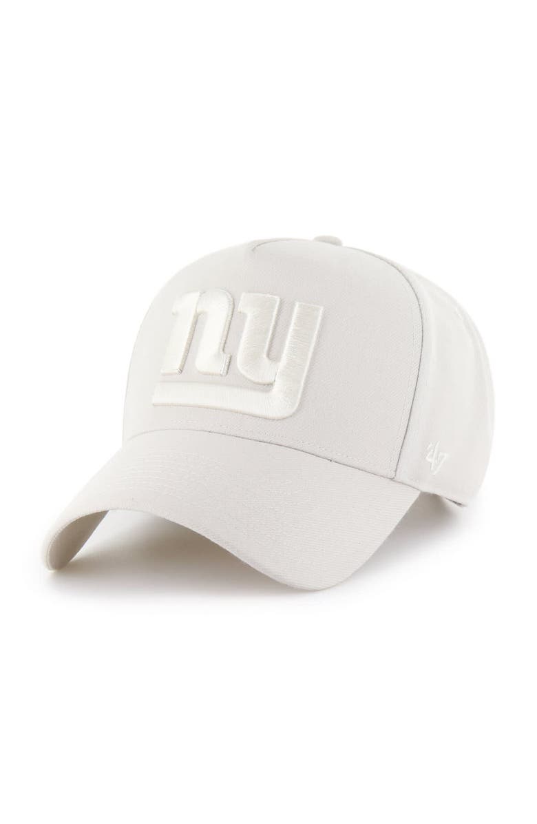 '47 Men's '47 Cream New York Giants Ballpark Offside Adjustable Hat, Main, color, 