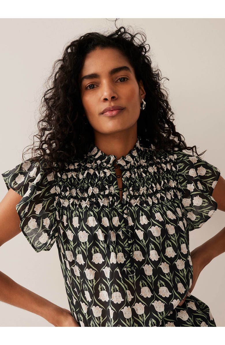 MINT VELVET Print Cotton Blouse, Alternate, color,