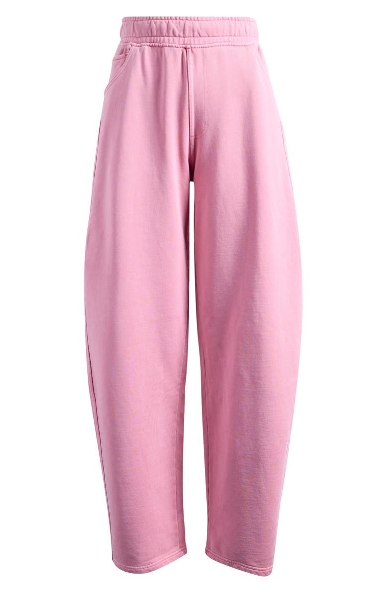 AFRM Ryan Cotton Barrel Sweatpants, Alternate, color, Clay Pink