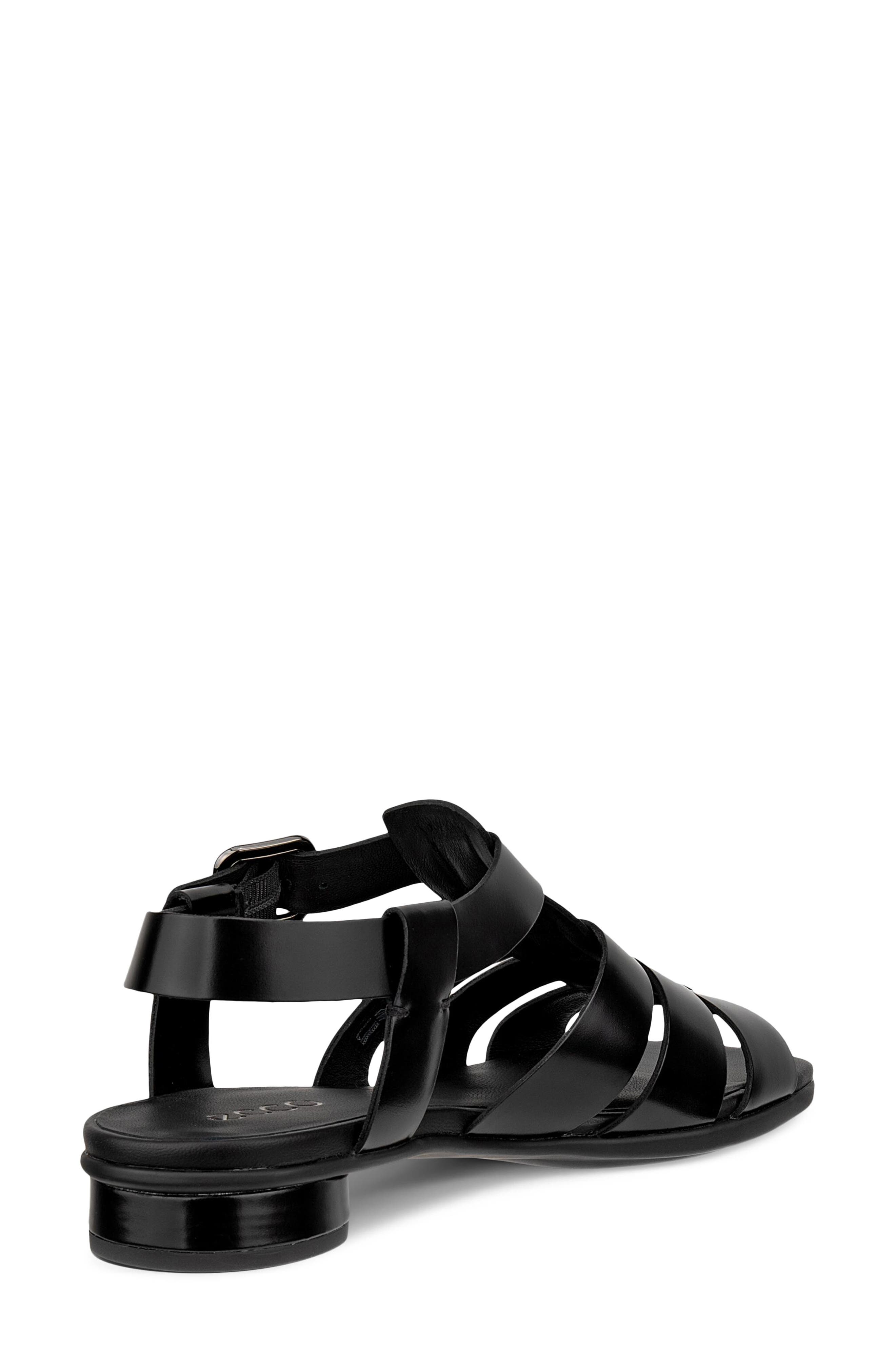 ECCO Sculpted Alba 25 Fisherman Sandal, Alternate, color, Black