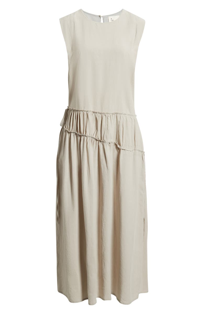 A.REN Aisling Maxi Dress, Main, color, Ash Grey