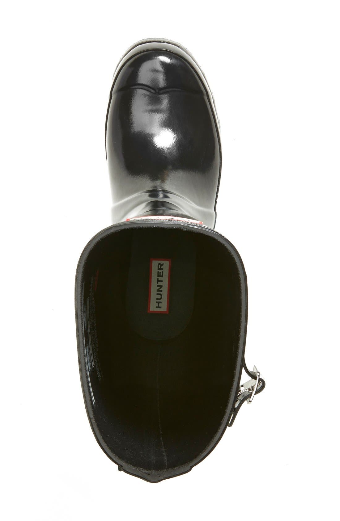 Hunter Original High Gloss Waterproof Boot, Alternate, color, 