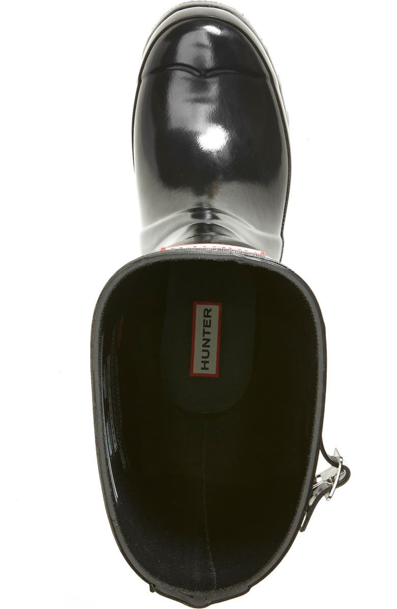 Hunter Original High Gloss Waterproof Boot, Alternate, color,