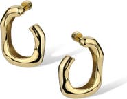 RETRO CHIC Root Hoop Earrings