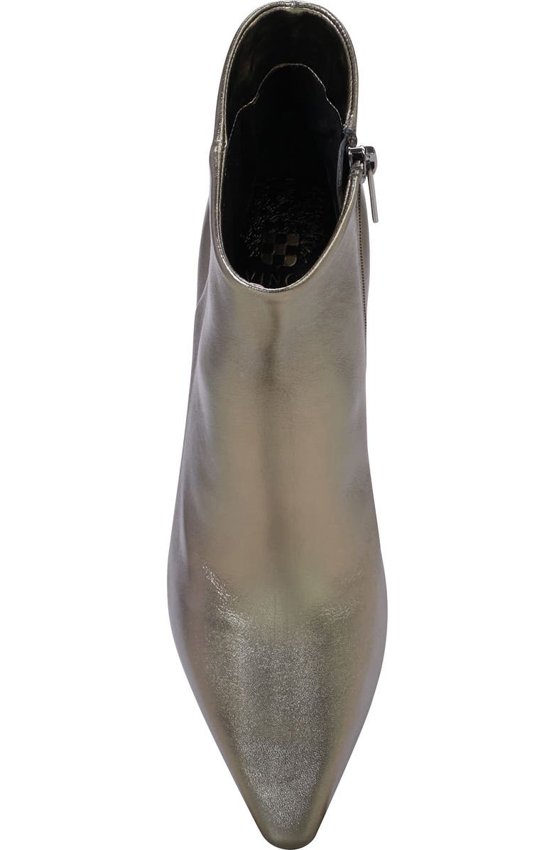 Vince Camuto Quinley Pointed Toe Bootie, Alternate, color, Dark Pewter