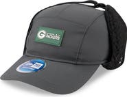 New Era Men's New Era Charcoal Green Bay Packers 2025 Sideline Cold Weather Runner Dog Ear Adjustable Hat