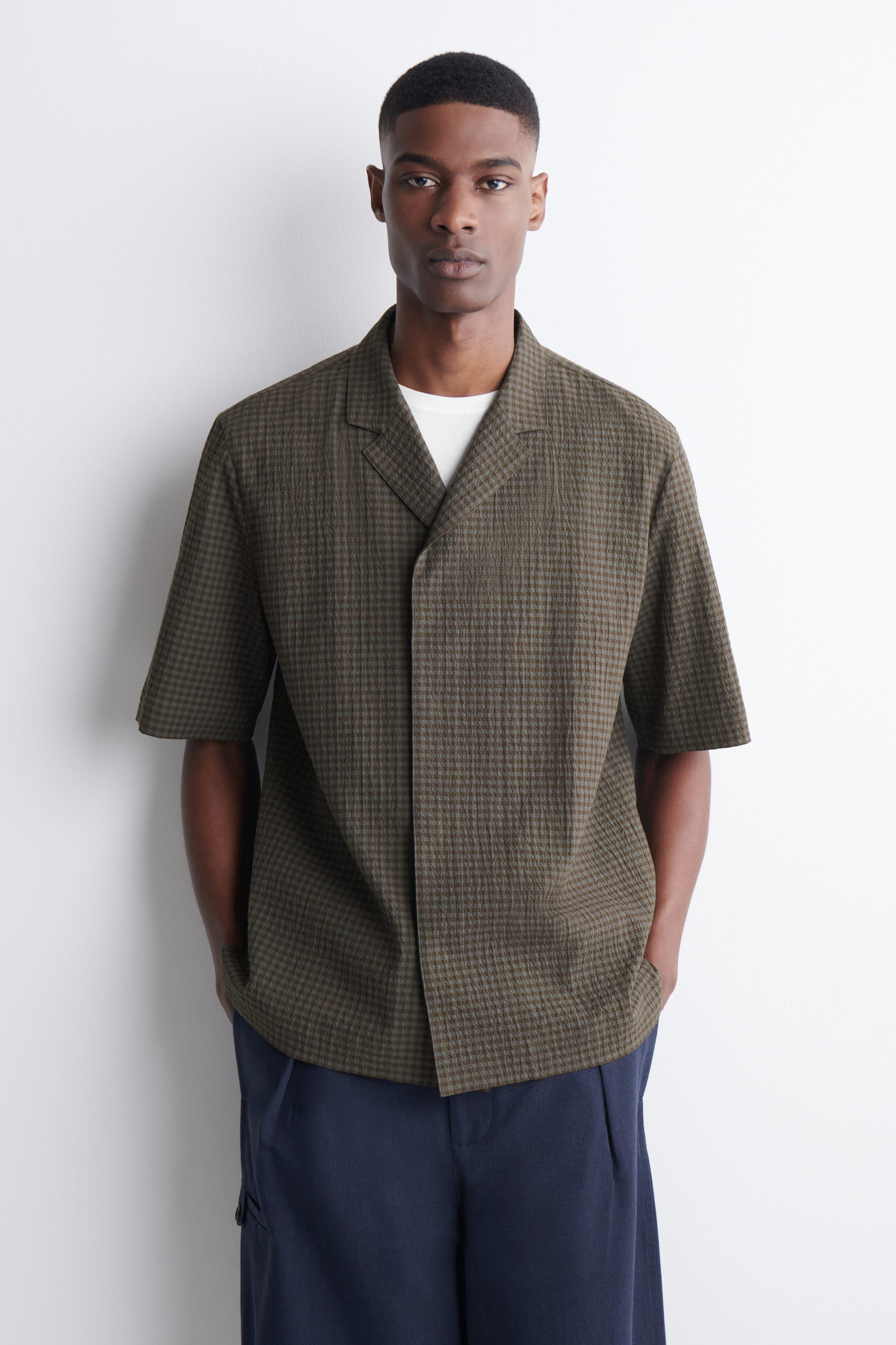 Seersucker Resort Shirt - image 3