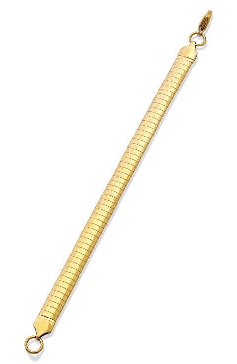 Omega Line Cocoon Chain Bracelet