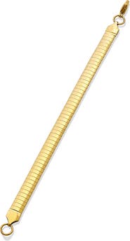 SAVVY CIE JEWELS Omega Line Cocoon Chain Bracelet