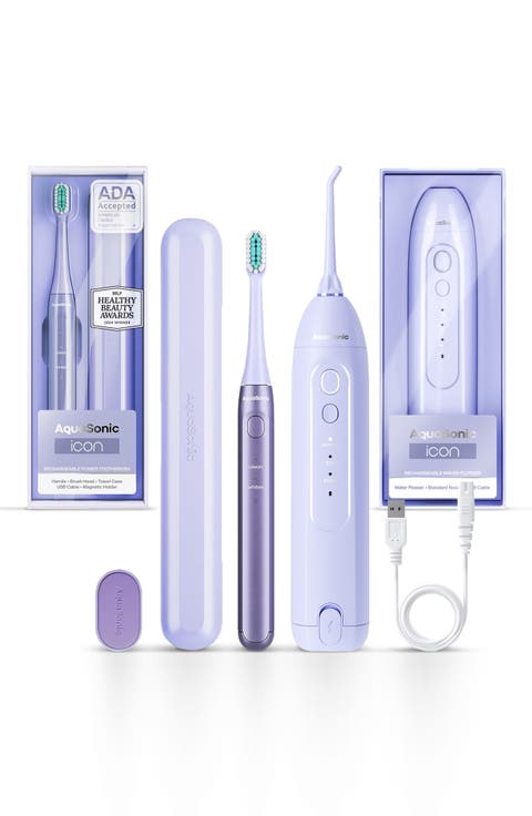 Icon Power Toothbrush & Water Flosser Set