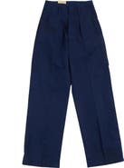 Fortela Double Pleat Cotton Trousers