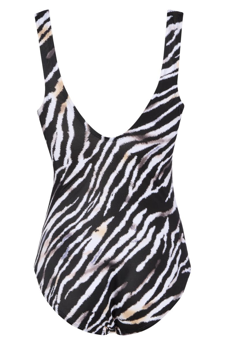 Miraclesuit<sup>®</sup> Tigre Sombre Escape One-Piece Swimsuit, Alternate, color,