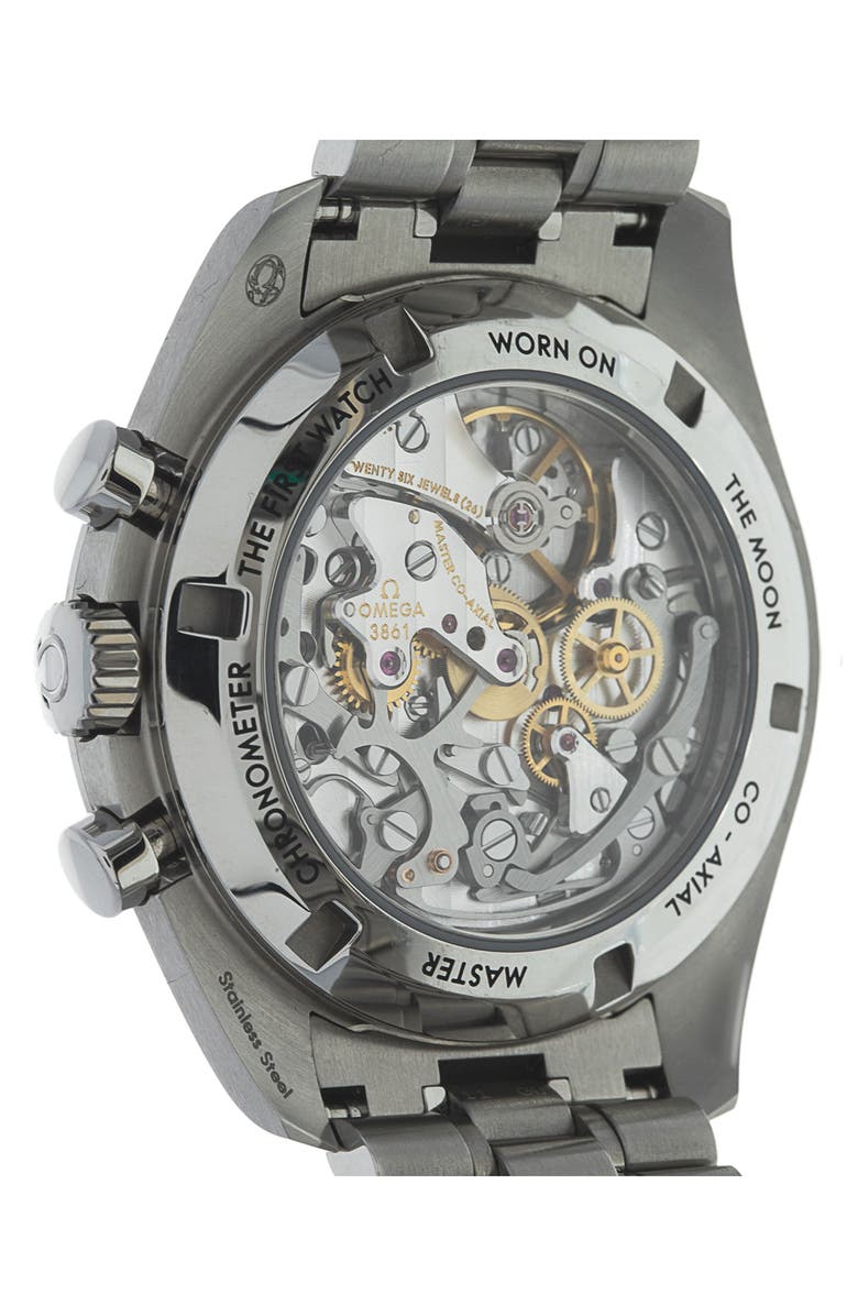 Watchfinder & Co. Omega Preowned 2021 Speedmaster Moonwatch Bracelet Chronograph Watch, 42mm, Alternate, color,