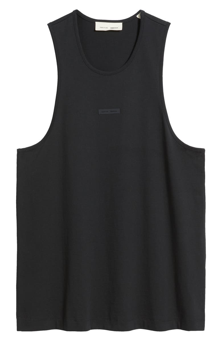 Fear of God Essentials Vintage Fit Logo Tank, Alternate, color, 