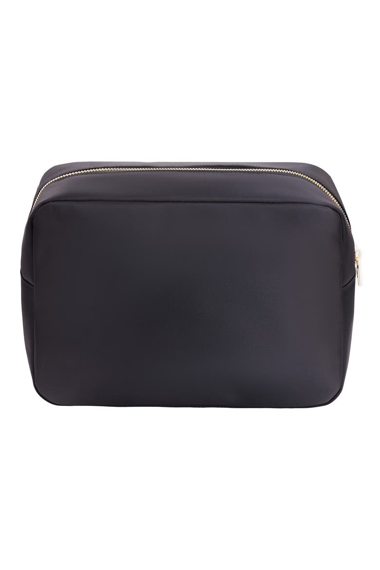 Extra Large Pill Cosmetics Bag, Alternate, color, BLACK