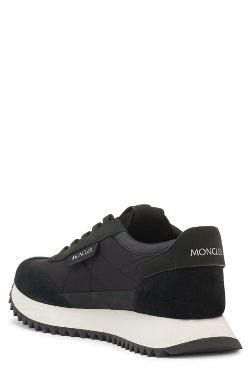 Moncler Pacey2 Suede & Nubuck Trainers, Men, Black, Size: 46 In Black