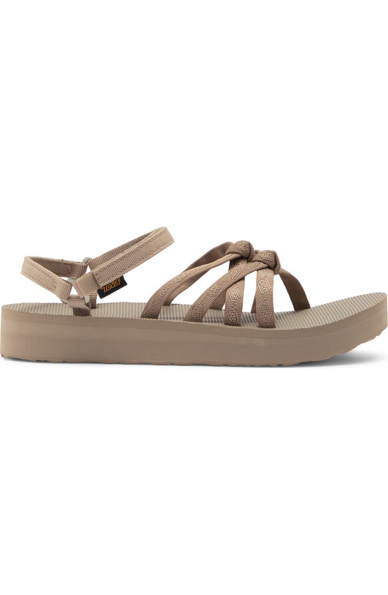 Teva Kena Slim Midform Sandal, Alternate, color, Dune