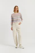 Chinti & Parker Wool-Cashmere Winter Fair Isle Pullover Sweater