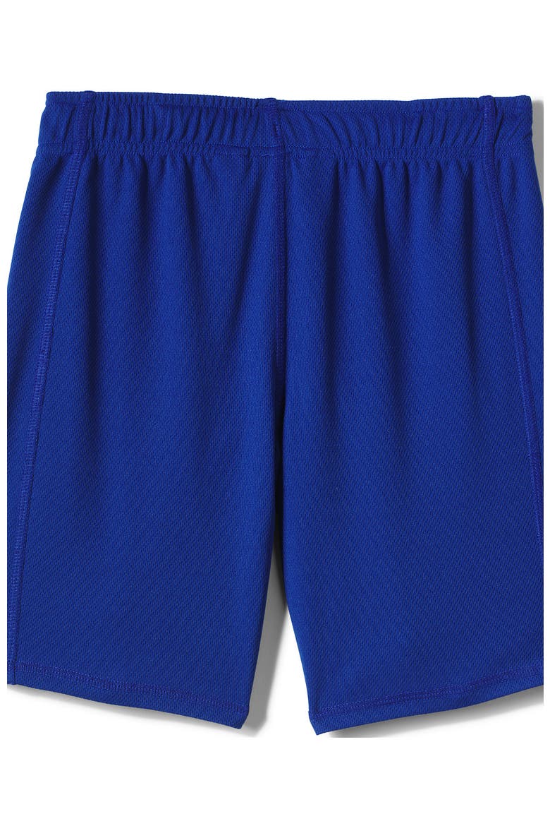School Uniform Girls Mesh Gym Shorts, Alternate, color, Cobalt