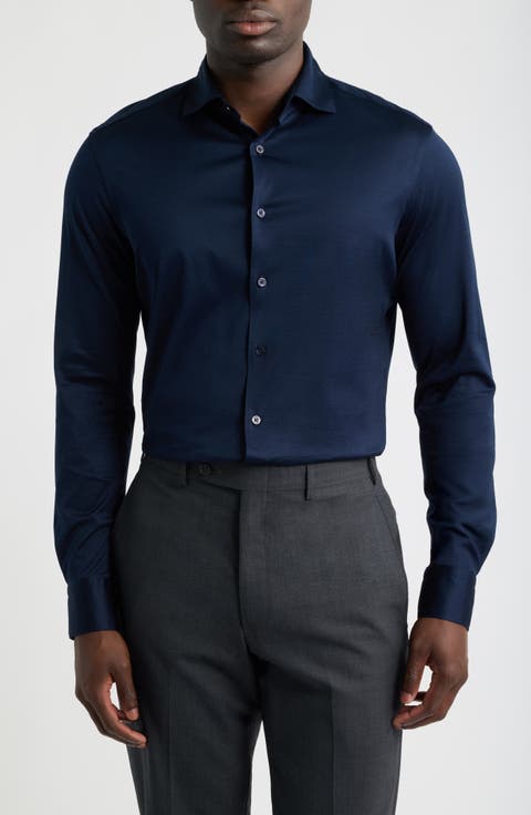 Regular Fit Cotton Jersey Shirt