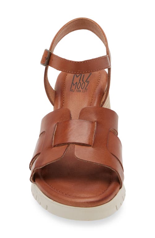 Miz Mooz Mackenzie Wedge Sandal In Brandy