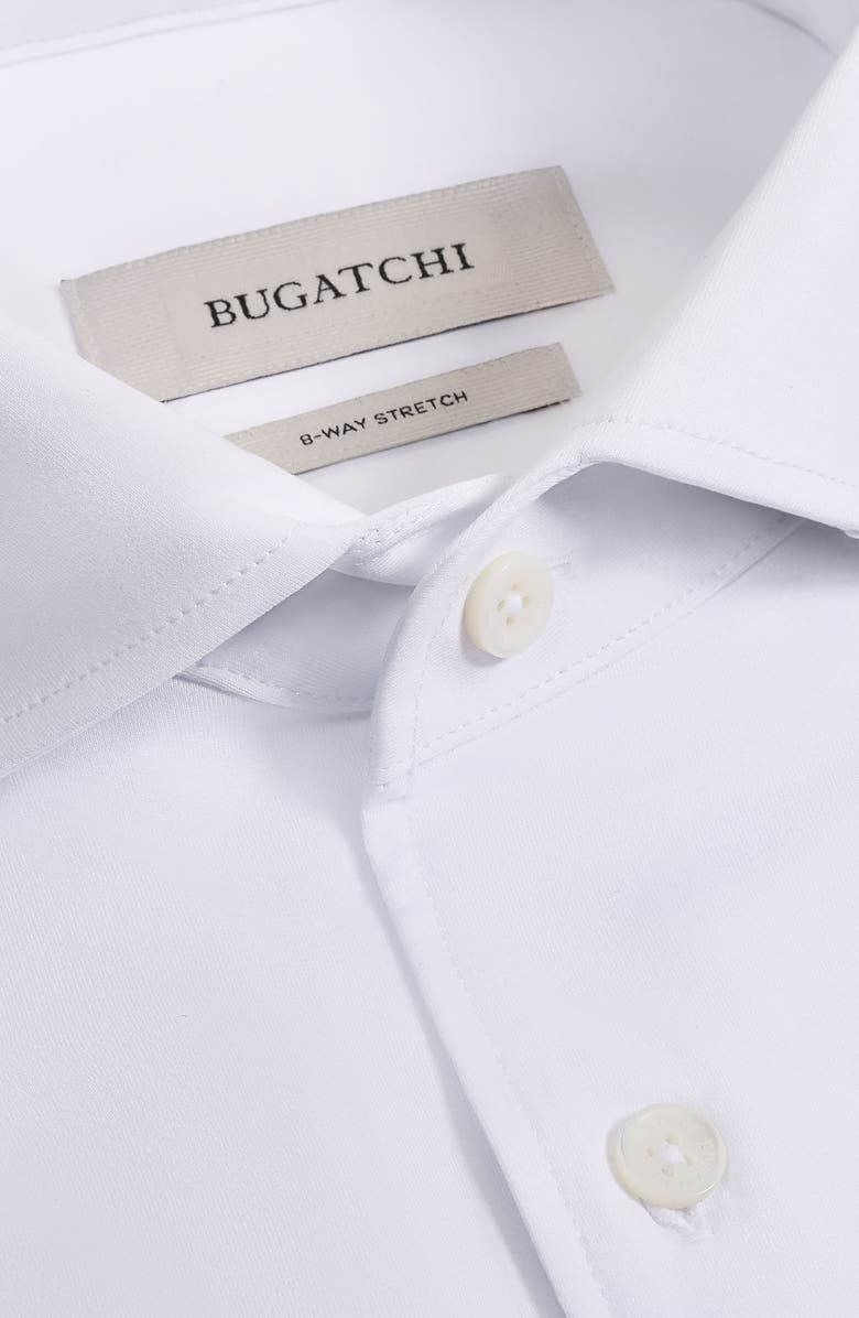 Bugatchi Devon OoohCotton<sup>®</sup> Button-Up Shirt, Alternate, color, White