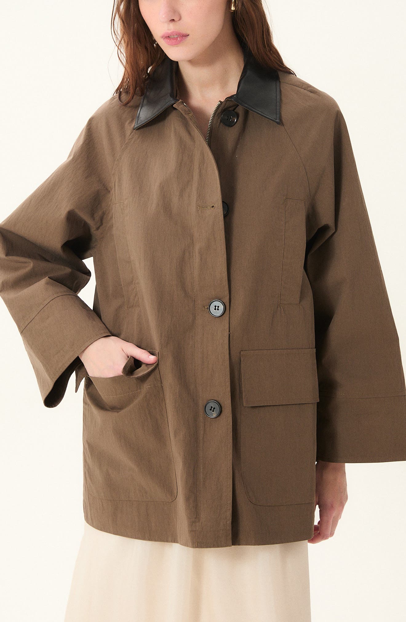 Montecarlo Cotton Blend Barn Jacket