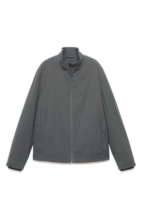 Mango Men's Thermolite Padding Waterproof Jacket In Gray