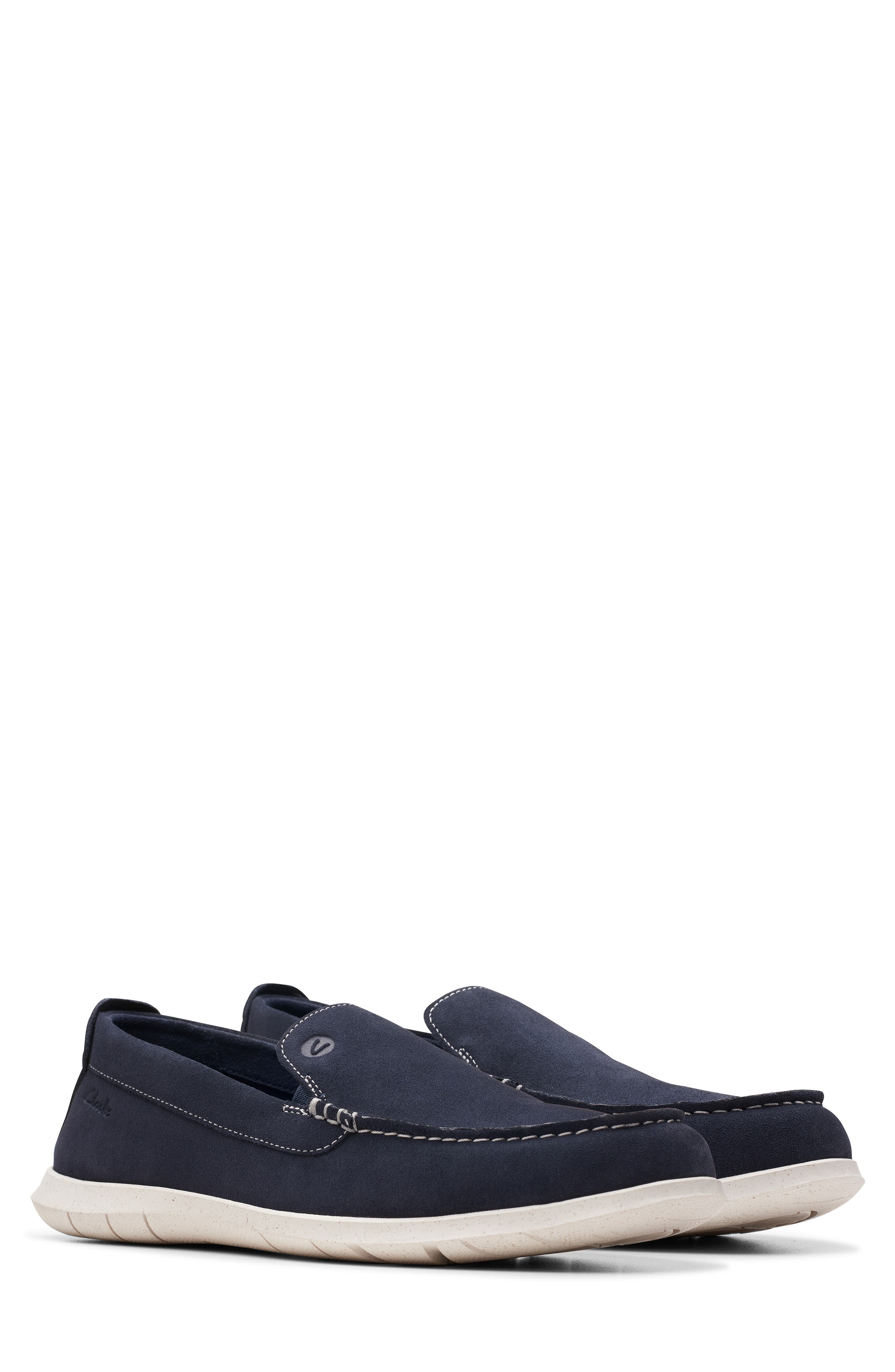 Flexway Step Slip-On, Alternate, color, NAVY SUEDE