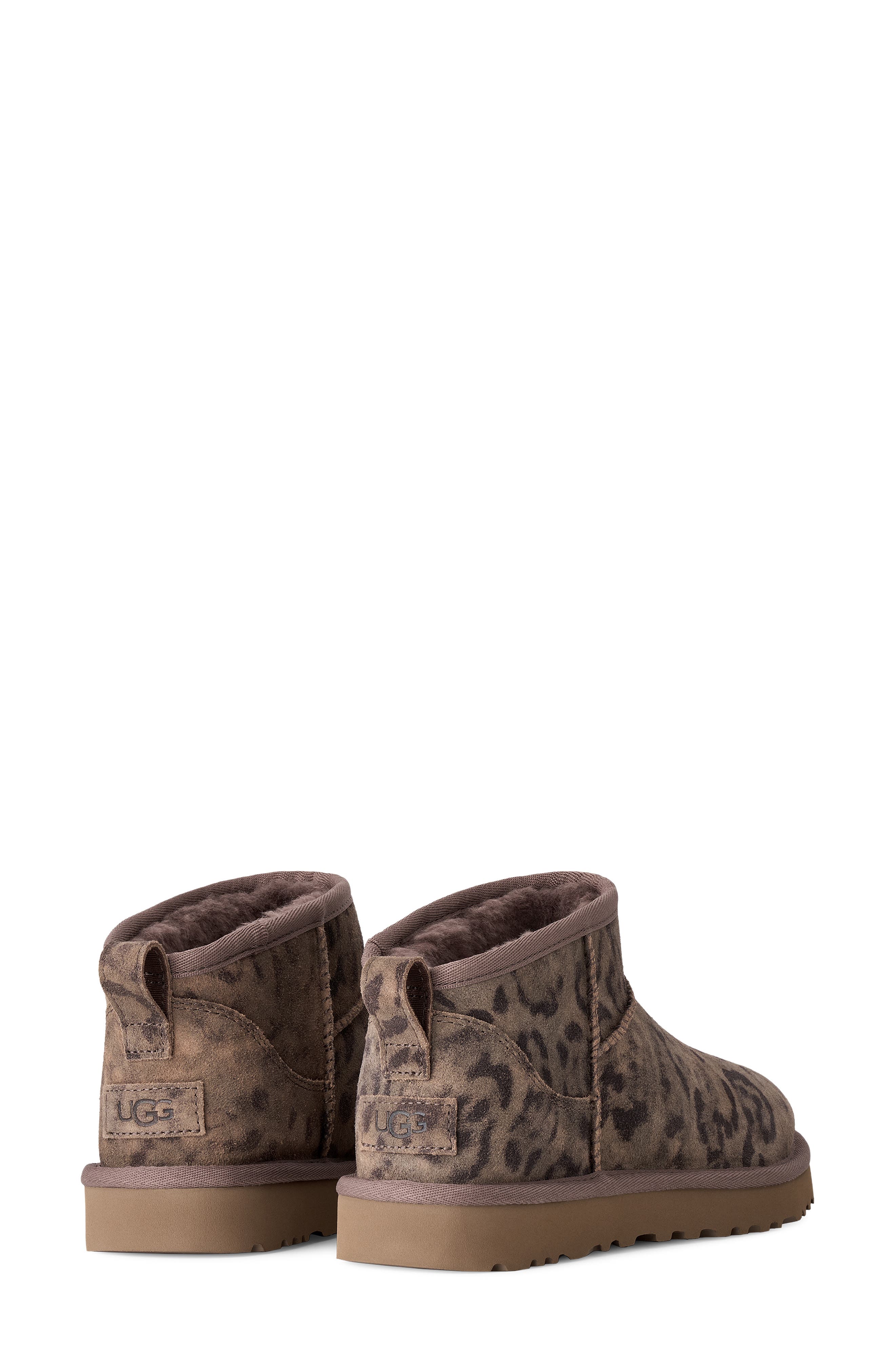 Classic Ultra Mini Spotted Bootie, Alternate, color, CHESTNUT