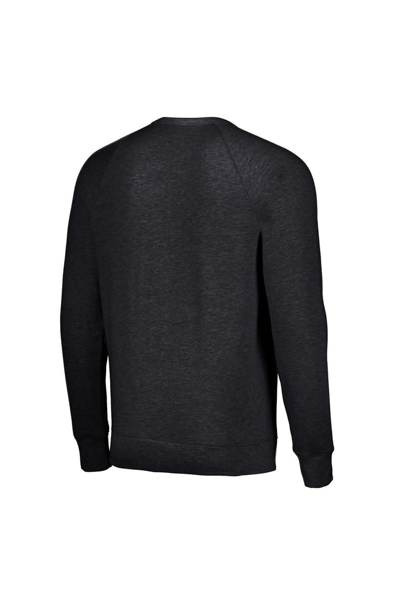 Homage Unisex Homage Charcoal Orlando Magic Slam Dunk Sesame Tri-Blend Crew Raglan Pullover Sweatshirt, Alternate, color, Charcoal