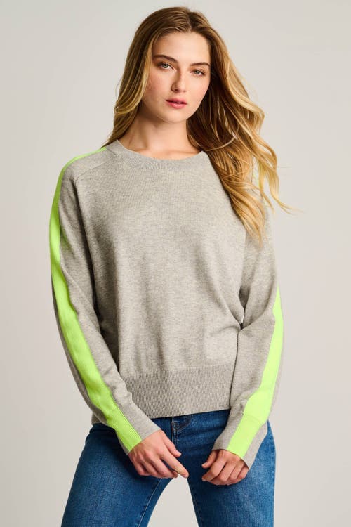 Lisa Todd Stripefull Sweater In Gray