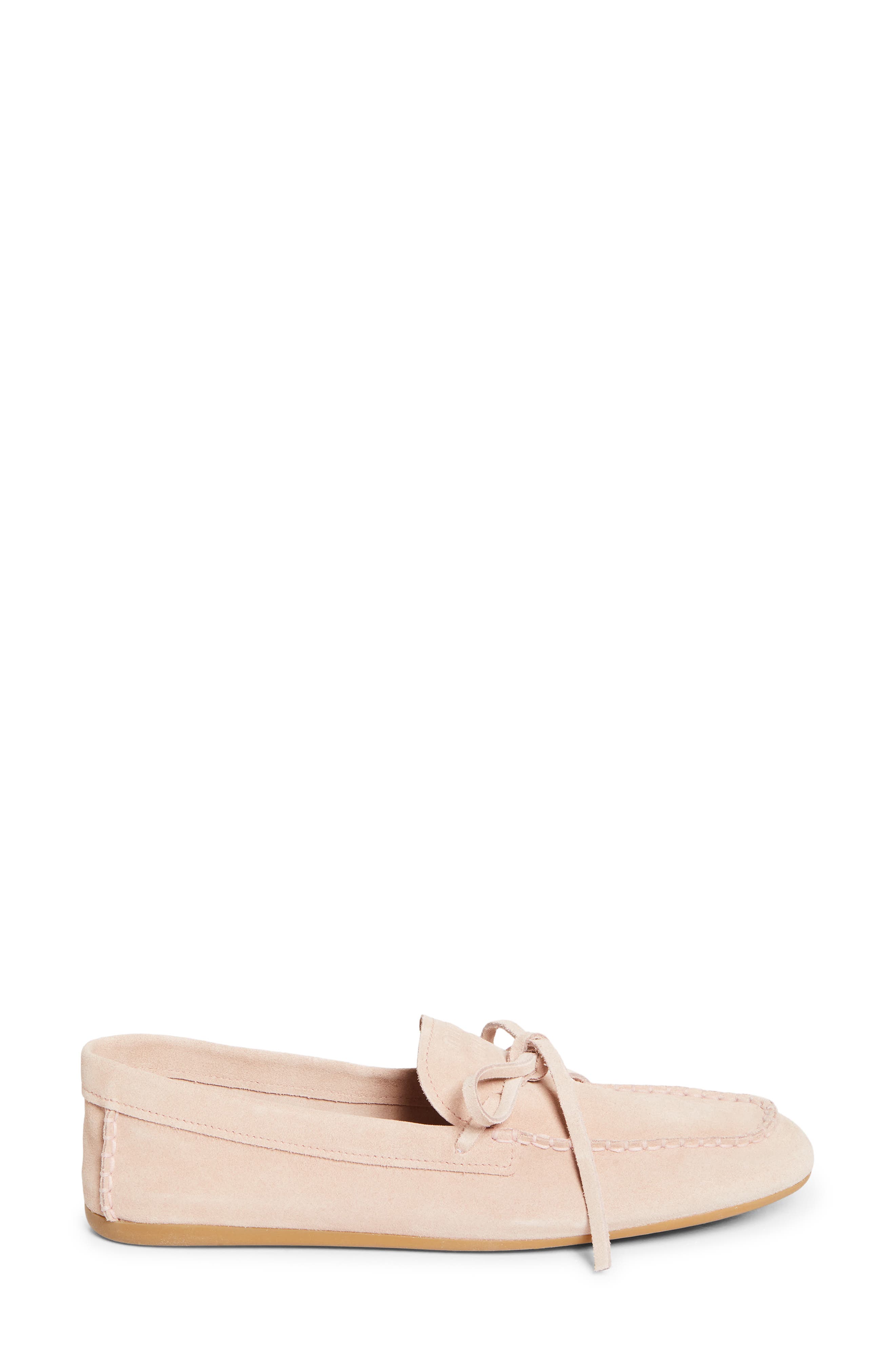 Miu Miu Boat Shoe Flat, Alternate, color, Beige