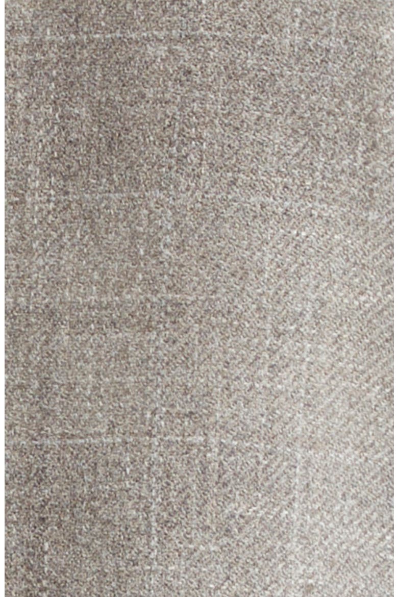 Windowpane Wool Blend Sport Coat, Alternate, color, TAUPE