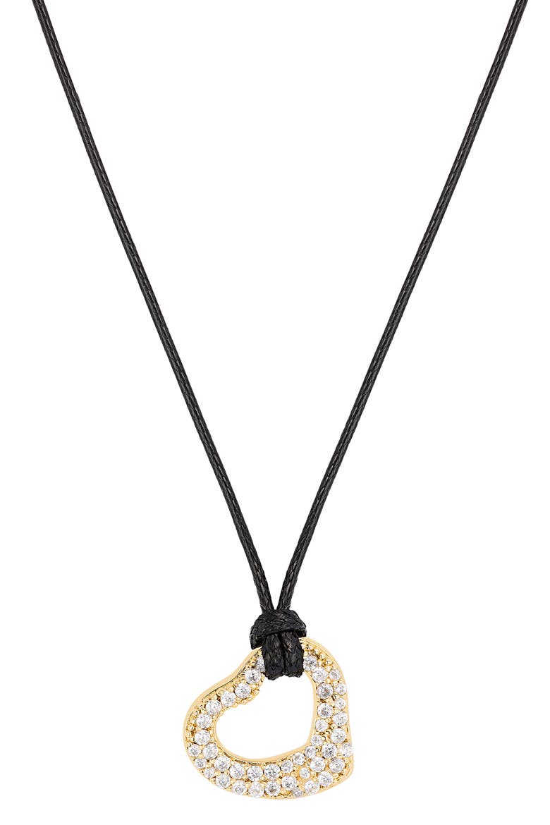 Modern Muse Radiant Heart Cord Pendant Necklace video