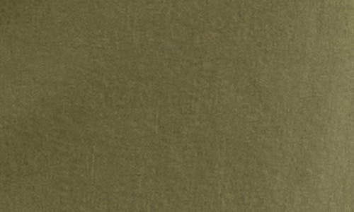 Hint Of Blu Denim Maxi Skirt In Green