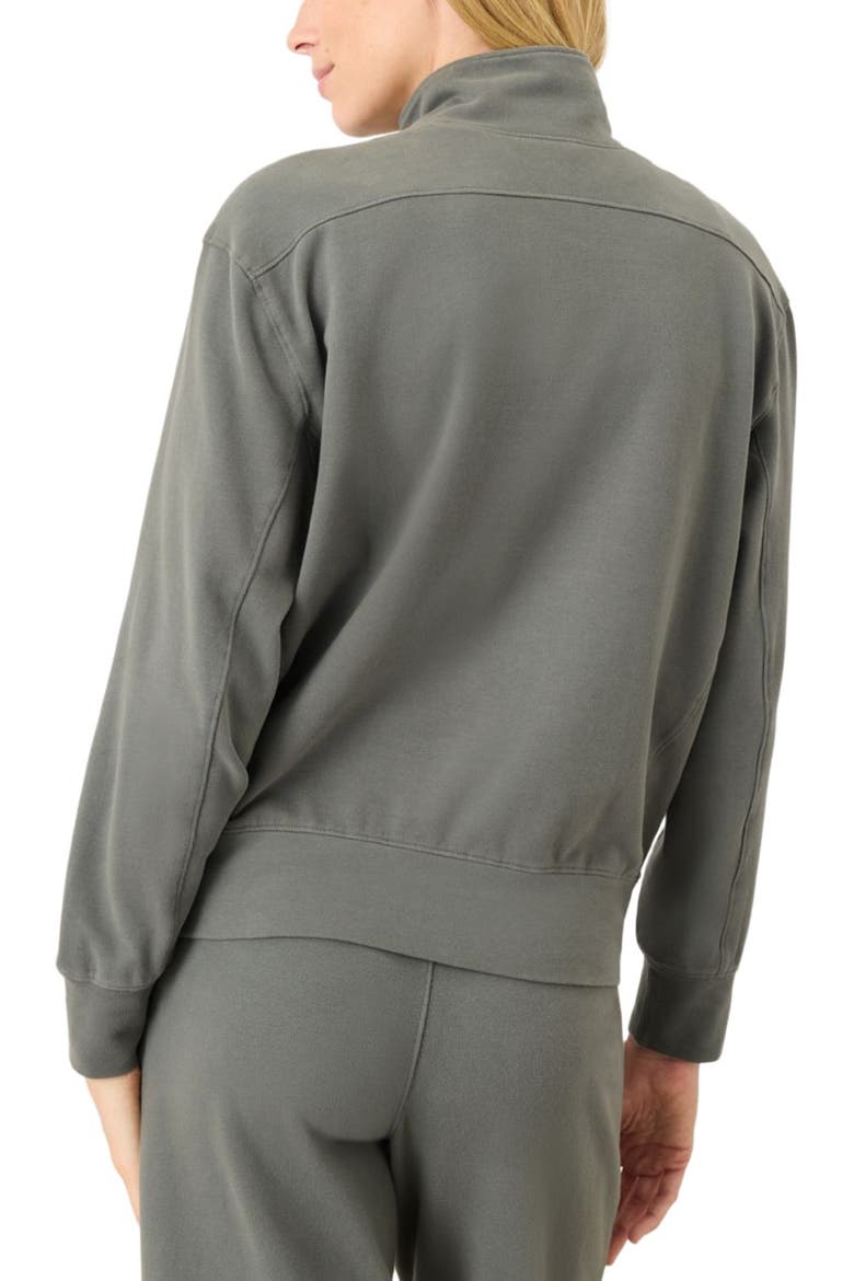 CloudKnit Half Zip, Alternate, color, Castor Green