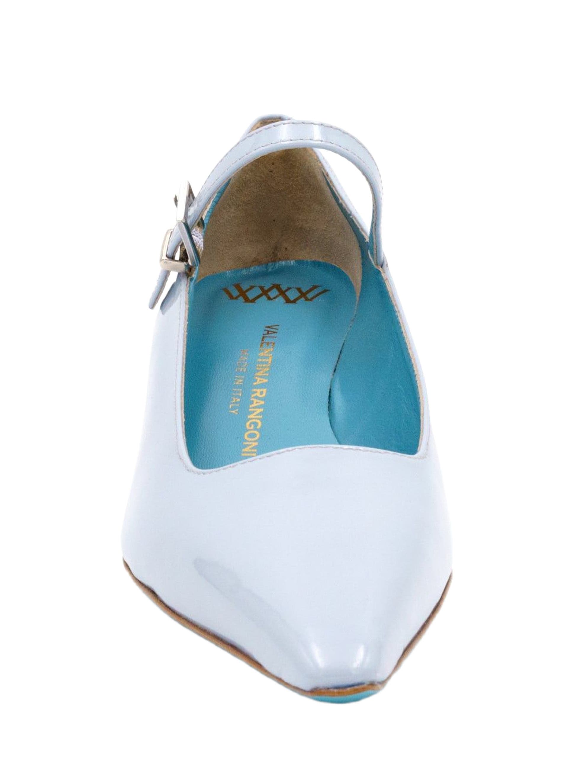 Valentina Rangoni Venere MaryjanePump, Alternate, color, Cielo Vernice
