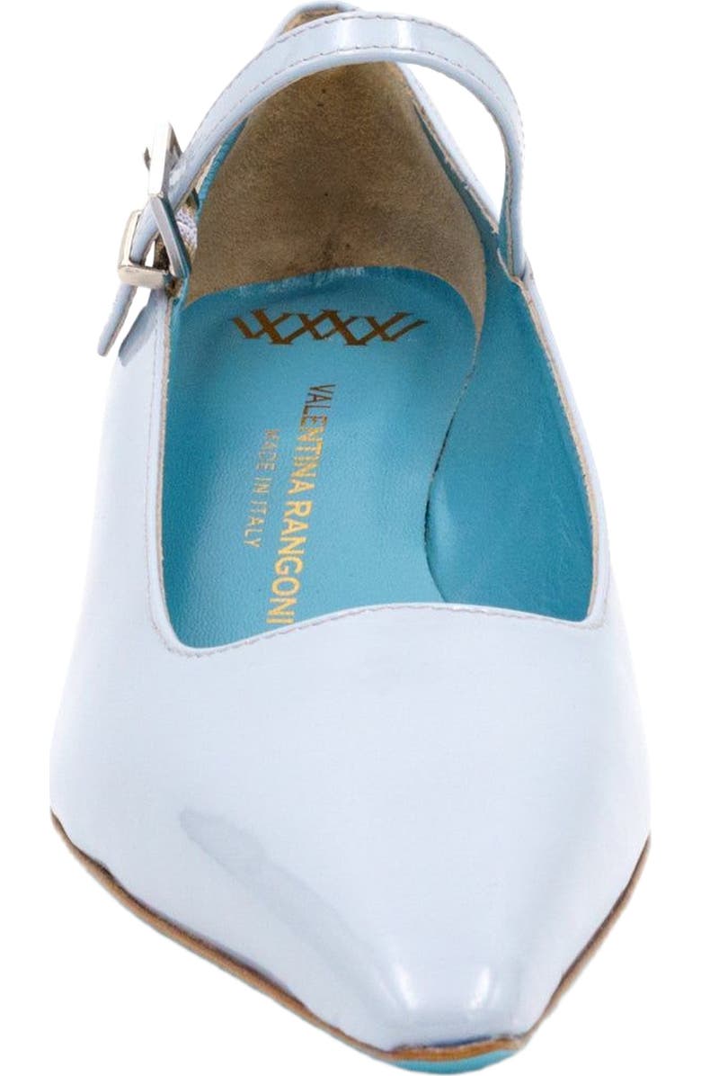 Valentina Rangoni Venere MaryjanePump, Alternate, color, Cielo Vernice