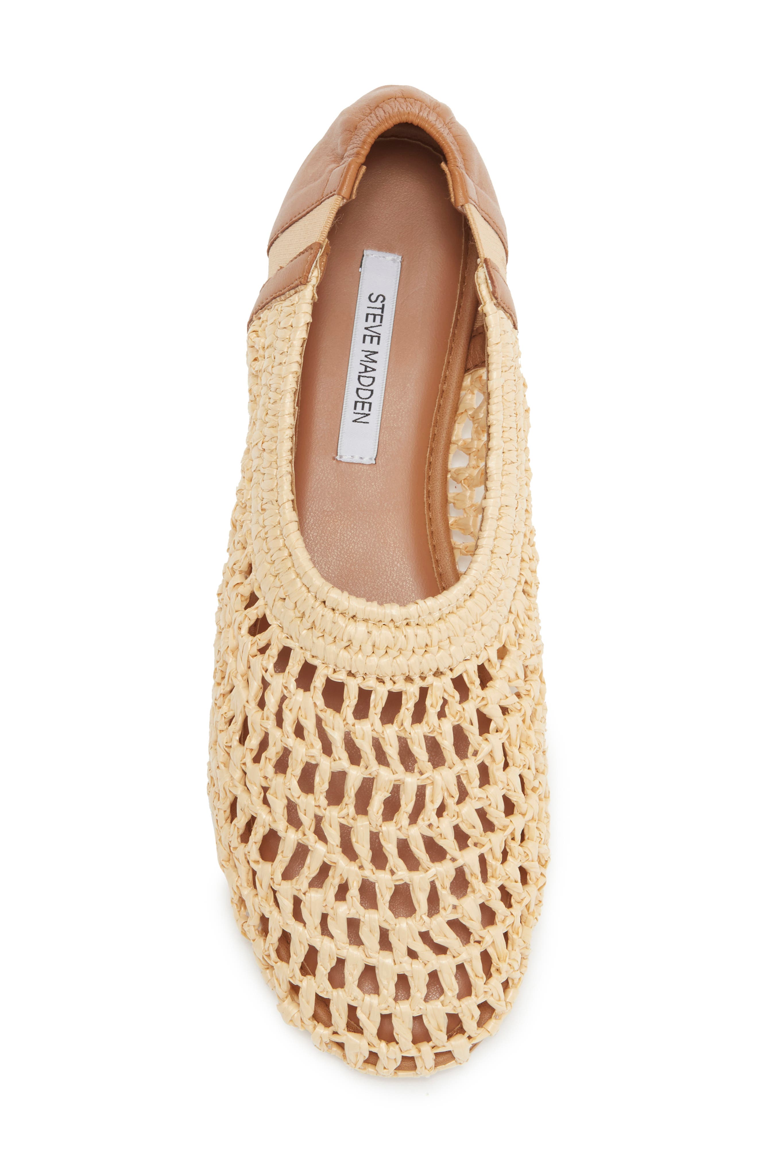 Meela Flat, Alternate, color, NATURAL RAFFIA