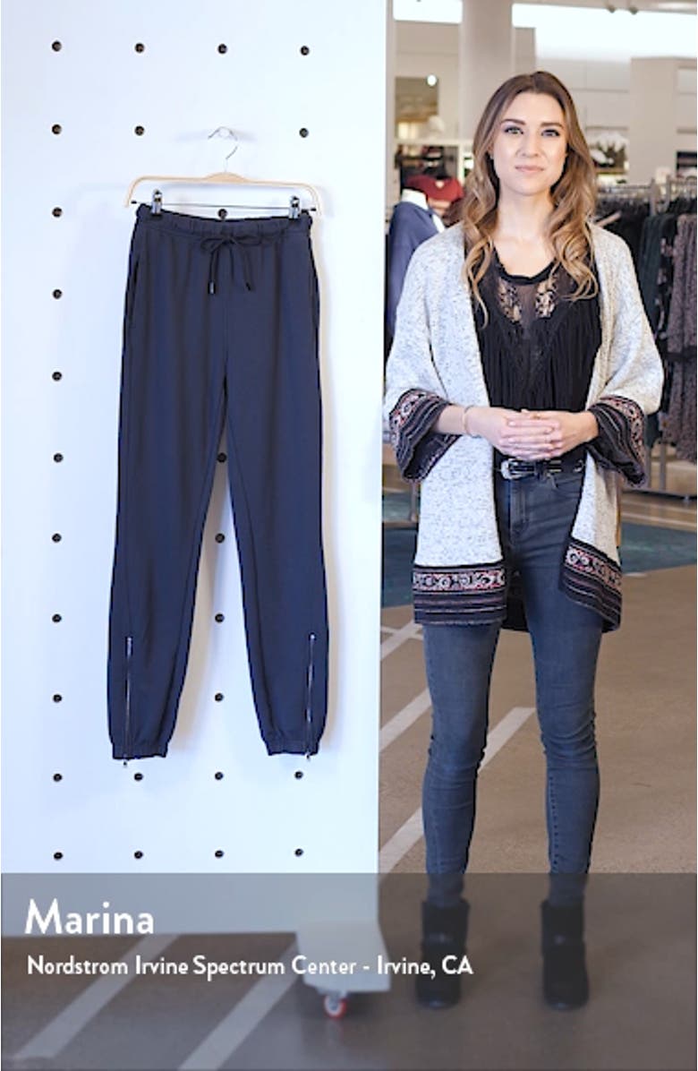 Milan Zip Ankle Joggers, sales video thumbnail