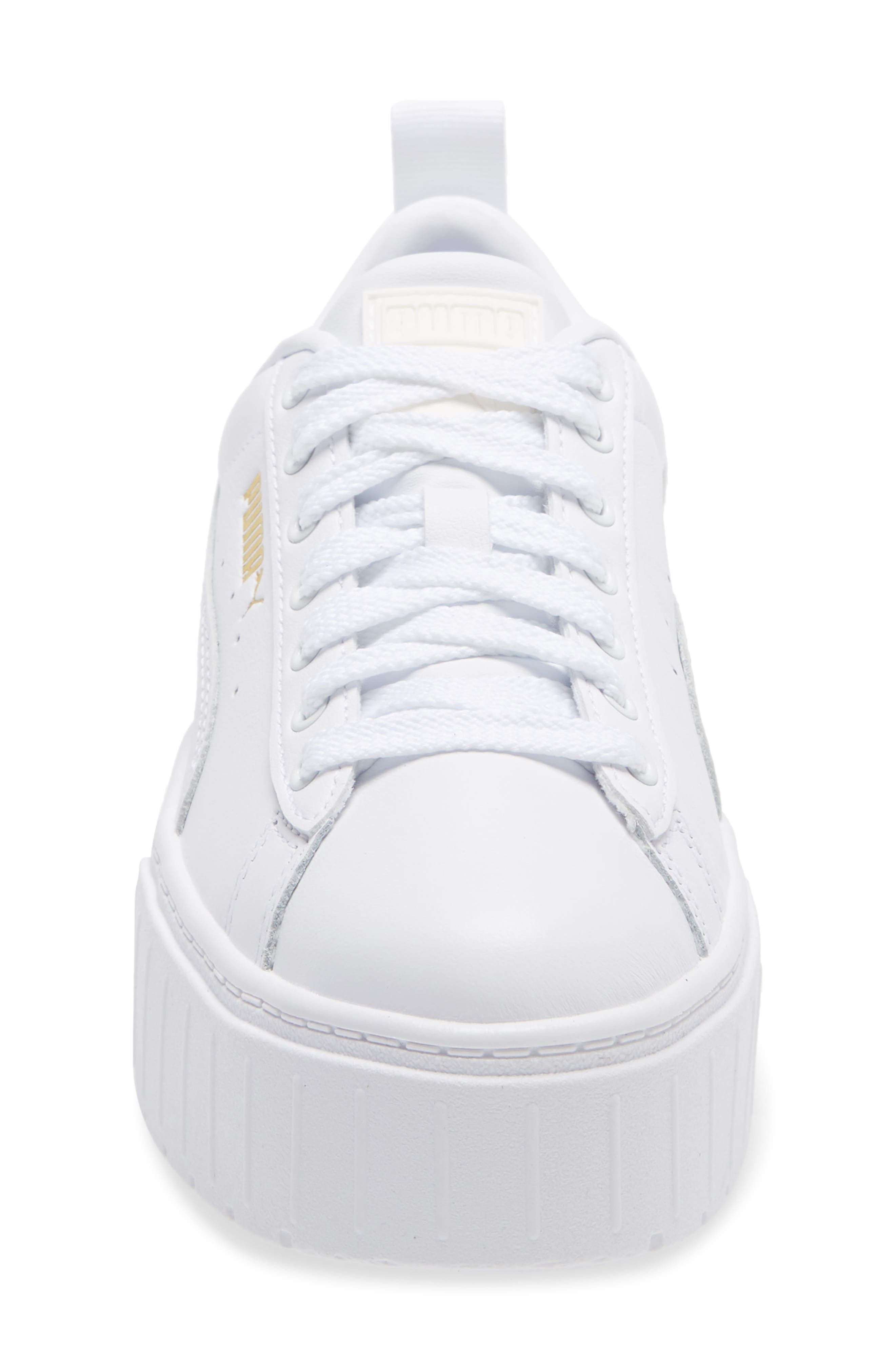 PUMA Mayze Classic Platform Sneaker, Alternate, color, Puma White